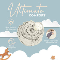 Nyte Nyte Bamboo Fitted Crib Sheet - BIG FRENCHIES