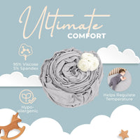 Nyte Nyte Bamboo Fitted Crib Sheet - BIG FRENCHIES
