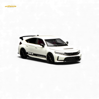 (Pre-Order) Motorhelix Honda Civic Type R FL5 HKS White 1:64