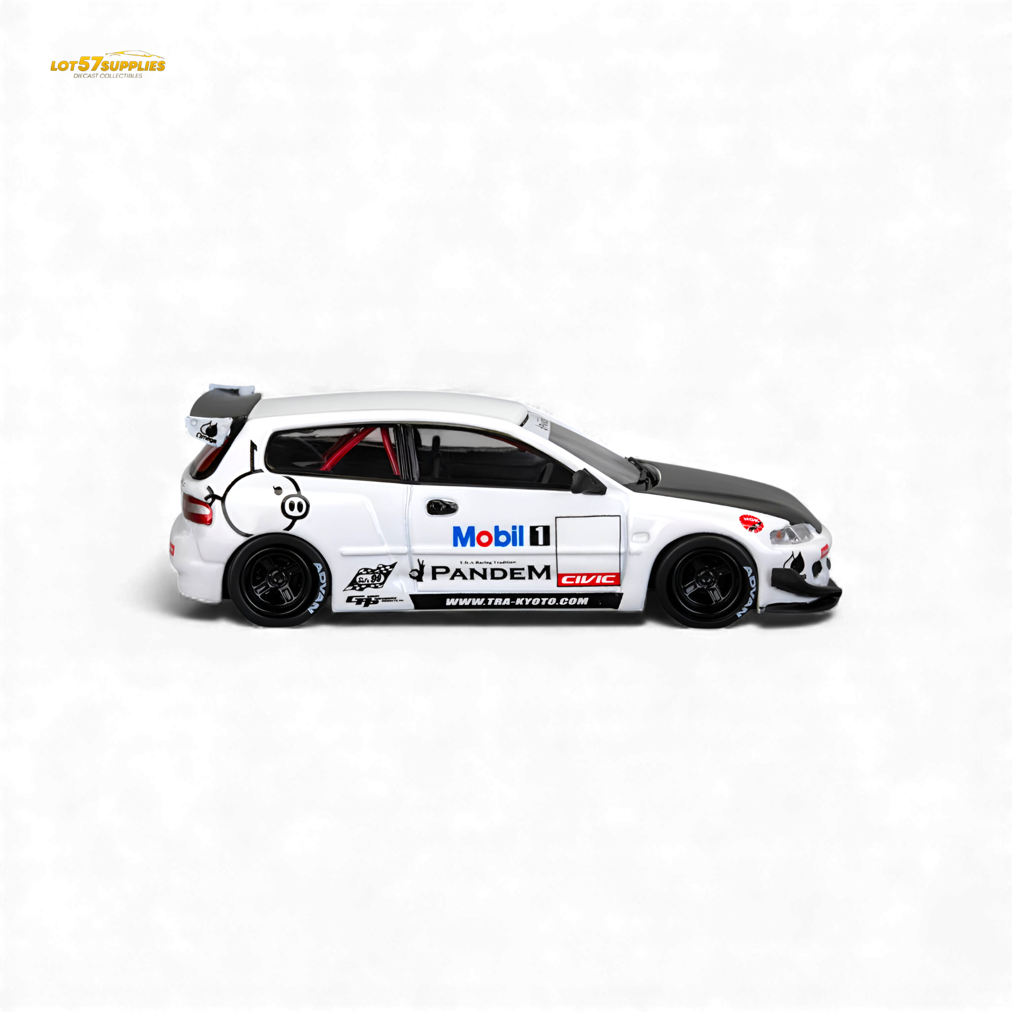 (Pre-Order) Et Model Honda Civic EG6 Mobil 1 Livery 1:64