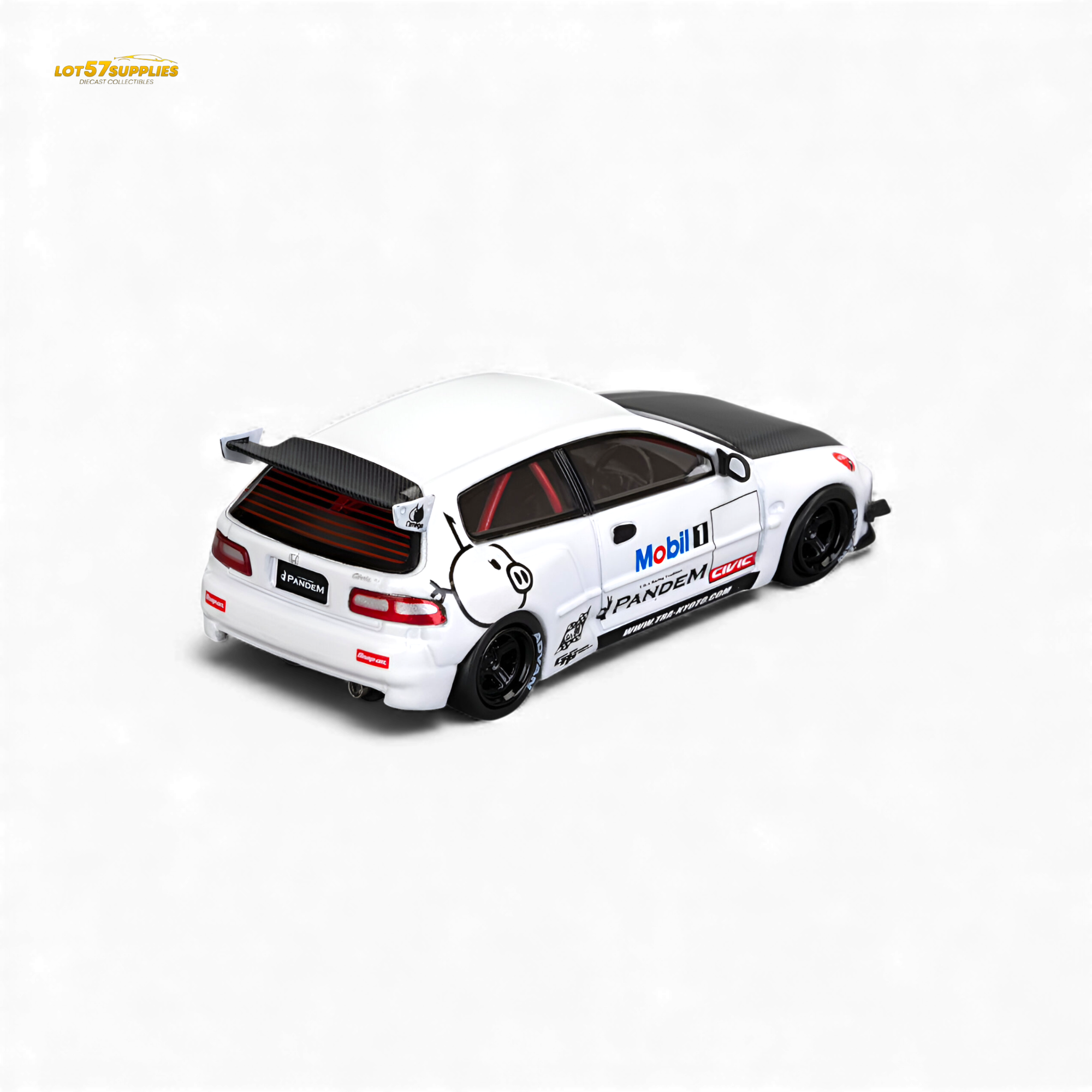 (Pre-Order) Et Model Honda Civic EG6 Mobil 1 Livery 1:64