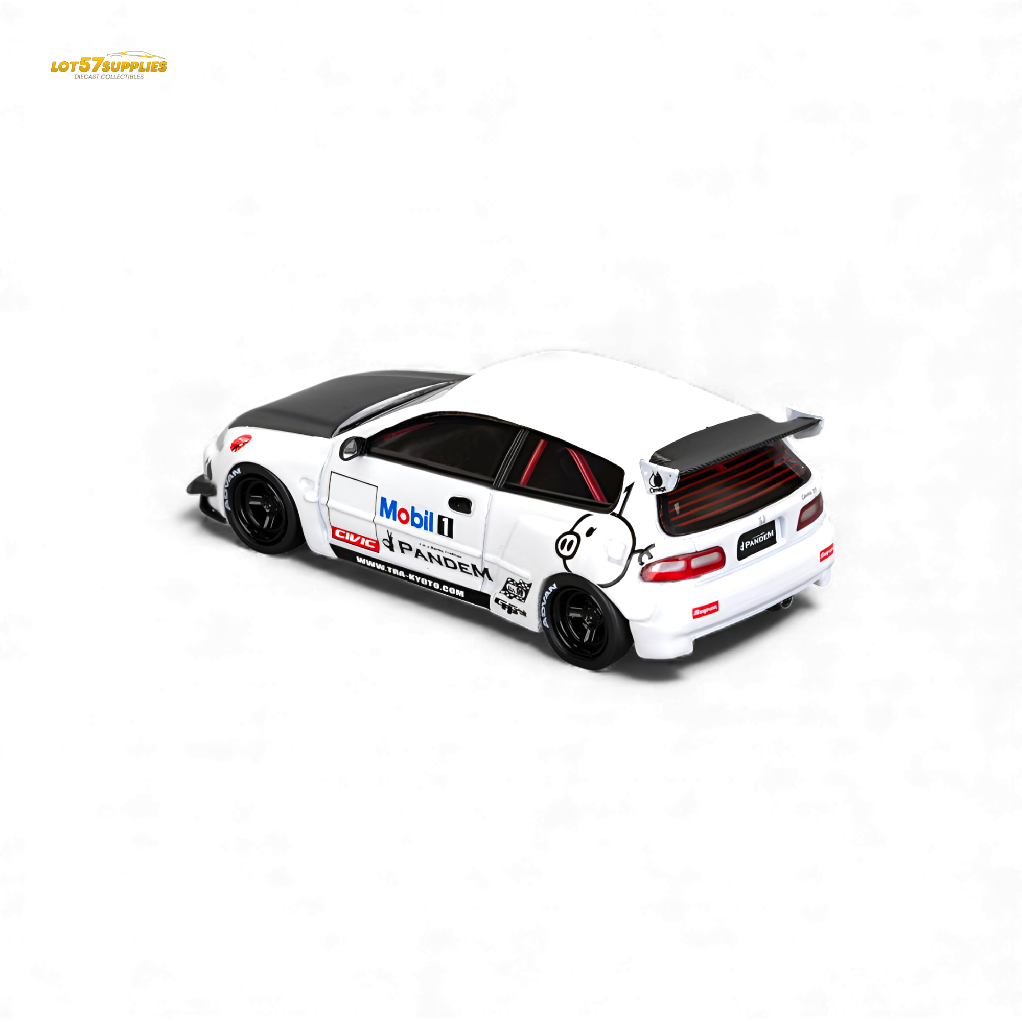 (Pre-Order) Et Model Honda Civic EG6 Mobil 1 Livery 1:64