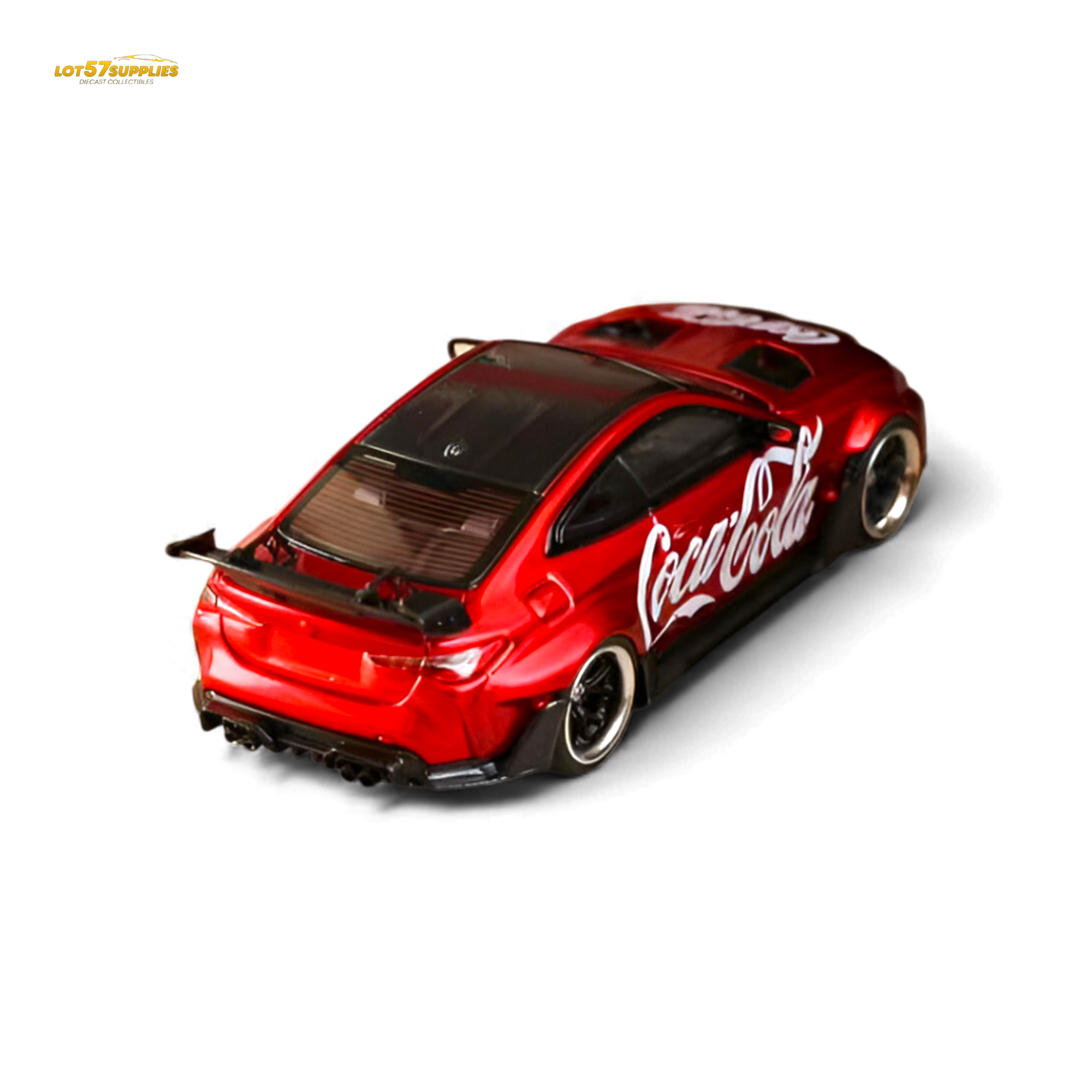 (Pre-Order) Ghost Player BMW G82 M4 Wide-Body Coca Cola 1:64