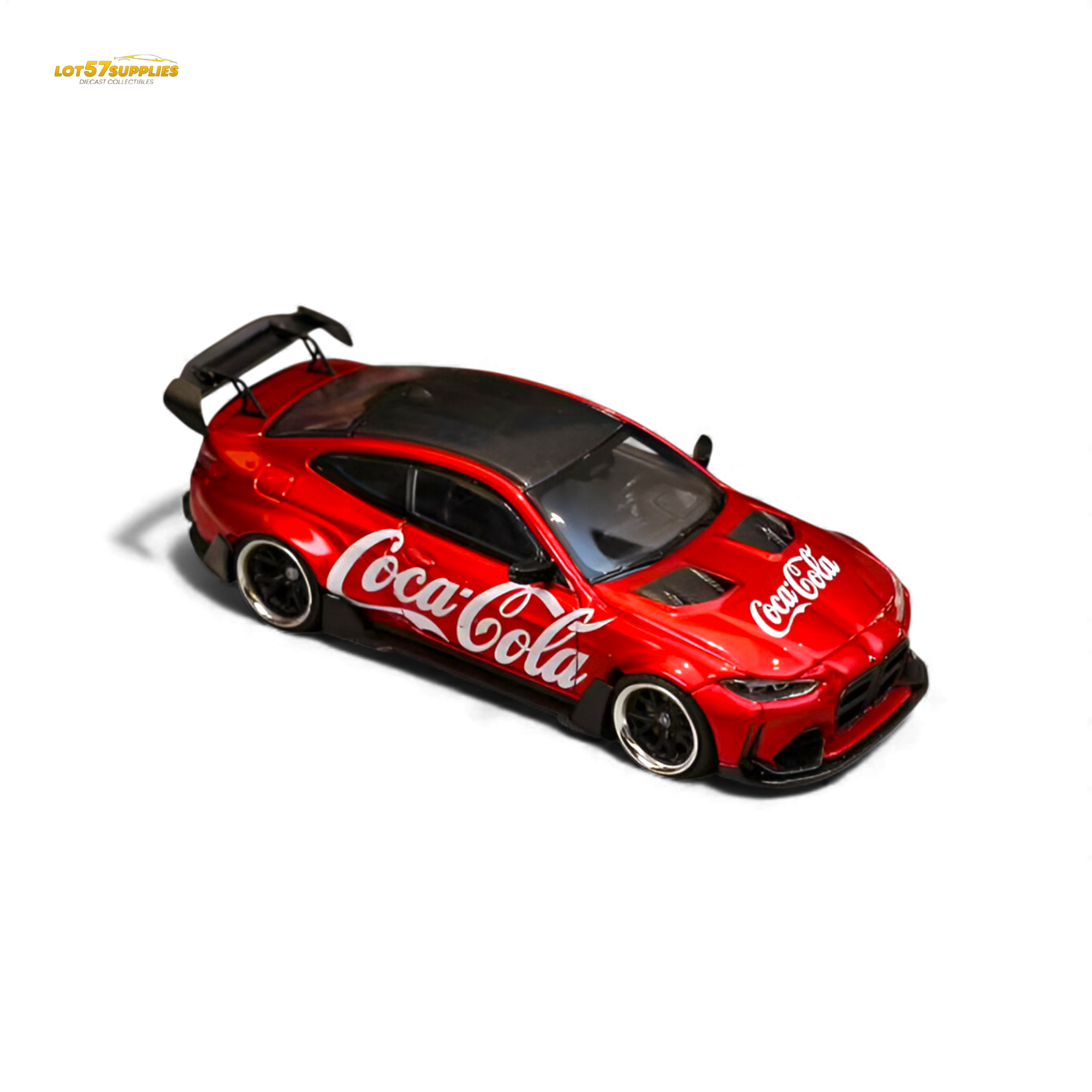 (Pre-Order) Ghost Player BMW G82 M4 Wide-Body Coca Cola 1:64