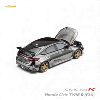 MH Honda Civic Type R FL5 Chrome Gun Black 1:64