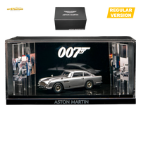 (Pre-Order) Aston Martin DB5 High Gloss Silver 1:64