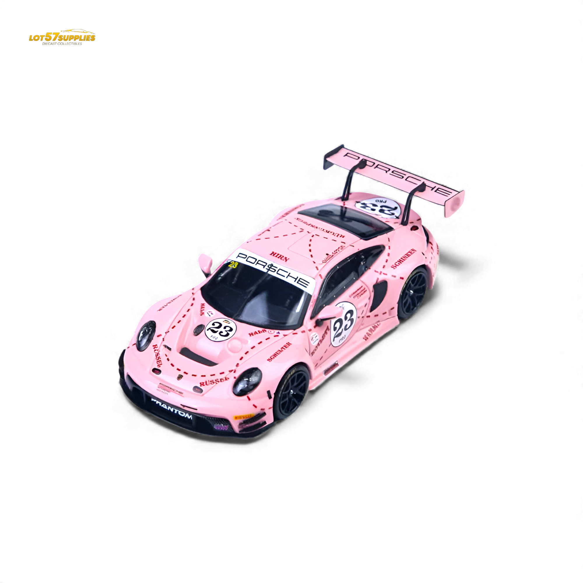 (Pre-Order) SR Porsche 911 GT3 R Pink Pig Livery 1:64