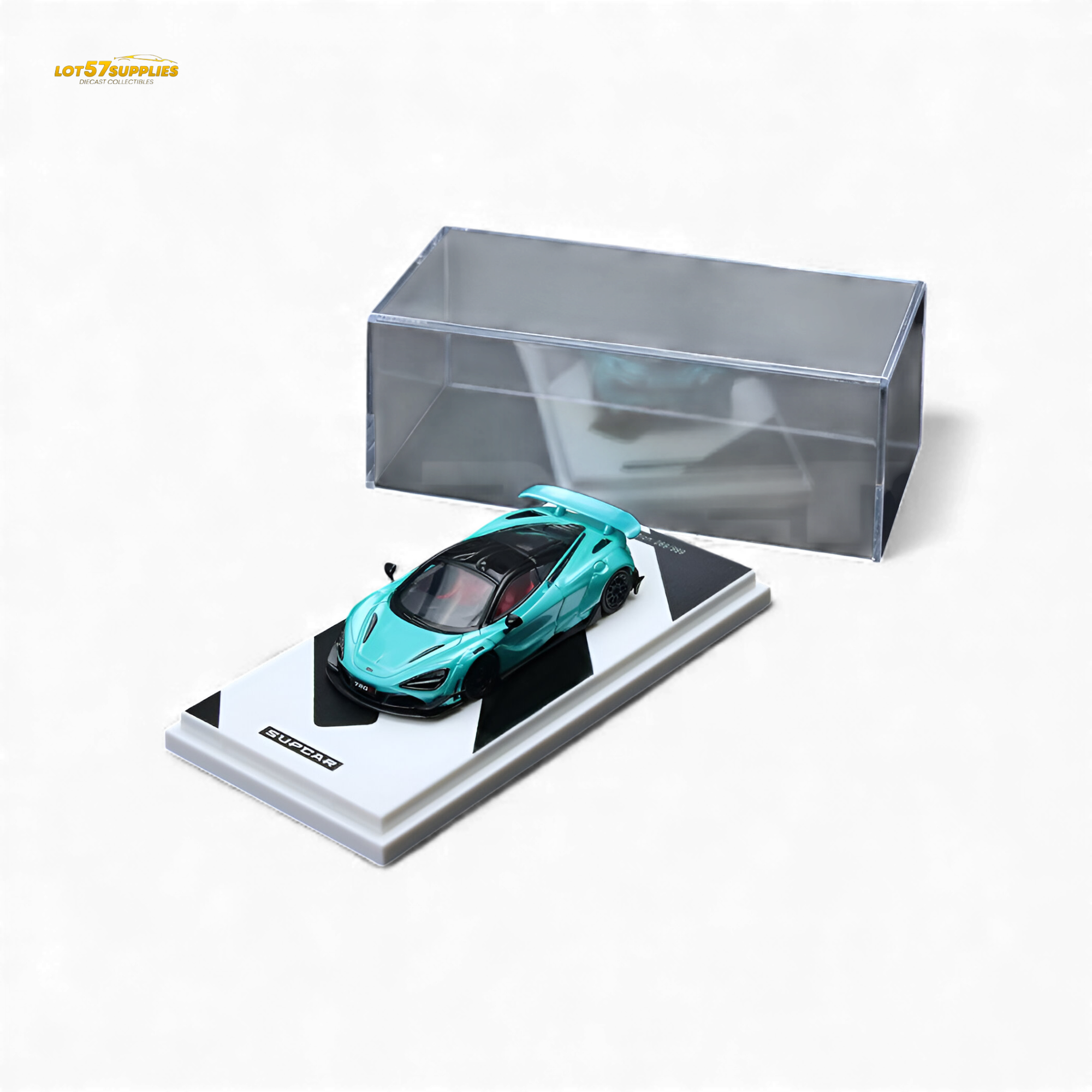 (Pre-Order) SC McLaren 720S Cyan Blue 1:64