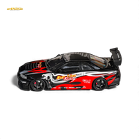 (Pre-Order) Fuji Skyline R34 GT-R Nismo Z-Tune Black Red Flame 1:64