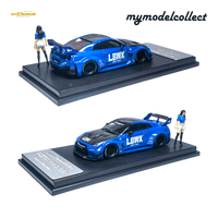 (Pre-Order) MC Nissan R35 GT-R LB Works Blue 1:64
