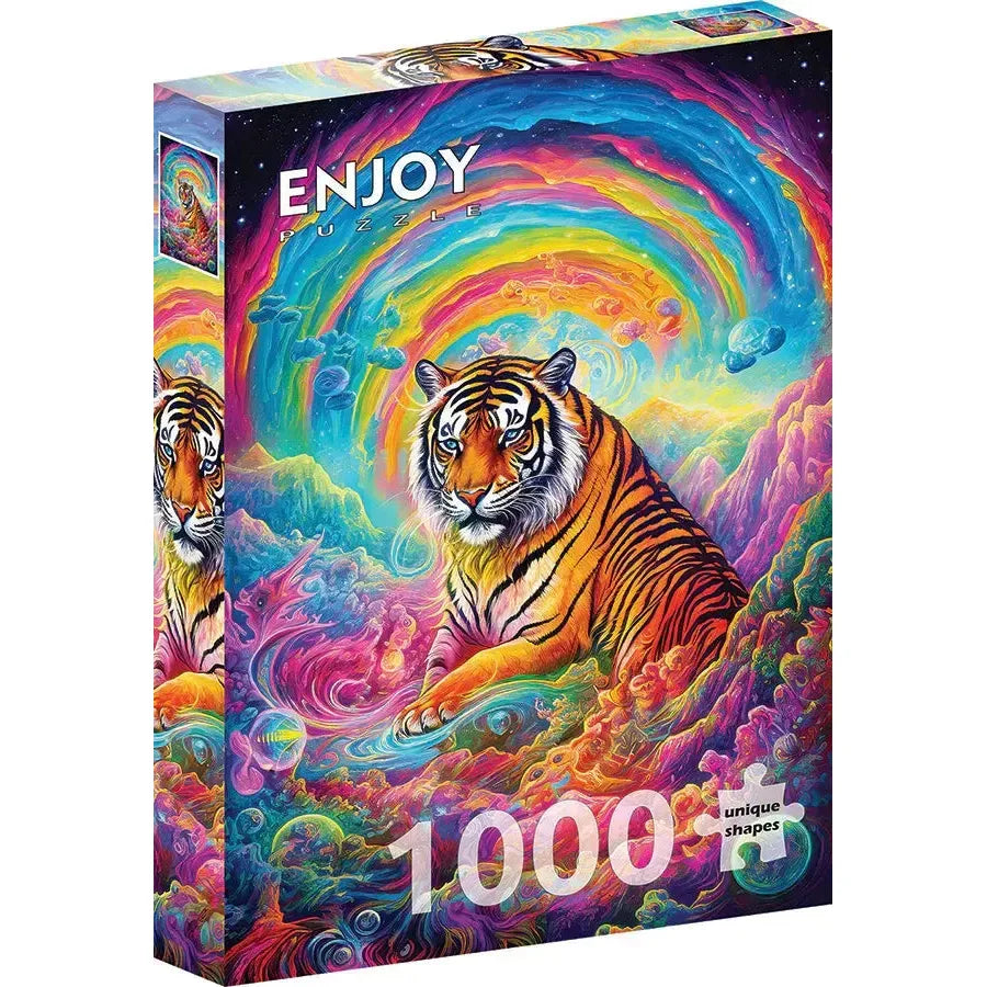 Where Tigers Reign 1000 Piece Jigsaw Puzzle Enjoy