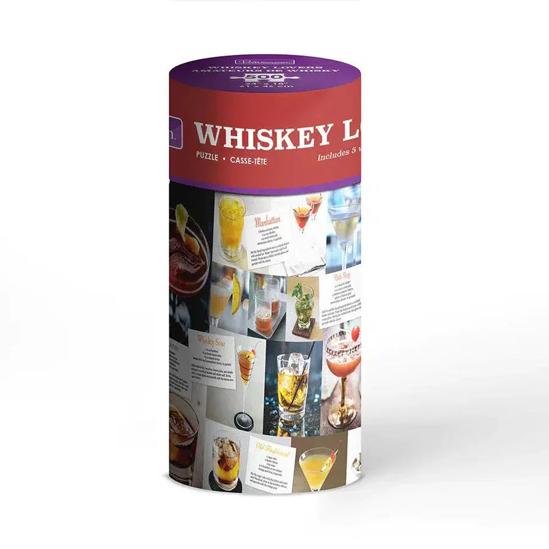 Whiskey Lovers 500 Piece Jigsaw Puzzle Parragon - BIG FRENCHIES