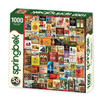 Whiskey & Scotch 1000 Piece Jigsaw Puzzle Springbok