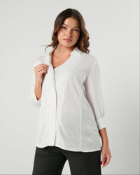 No-Gap Maternity Nursing Button Down Shirt in TENCEL (Regular & Petite) - BIG FRENCHIES