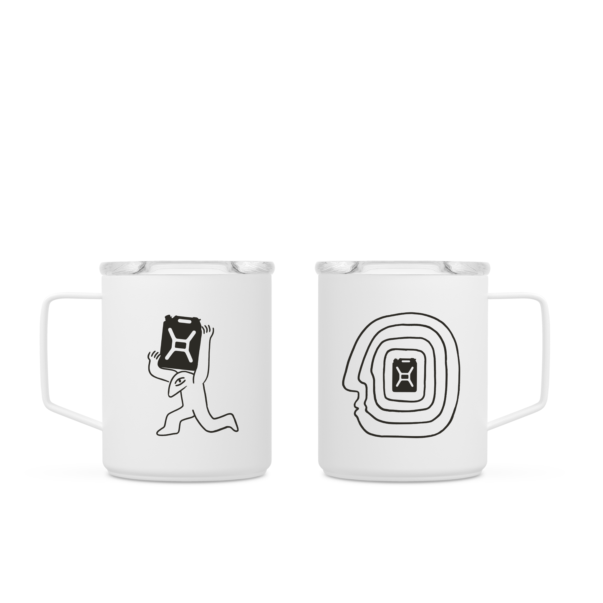 Efdot - 12oz Camp Mug - BIG FRENCHIES