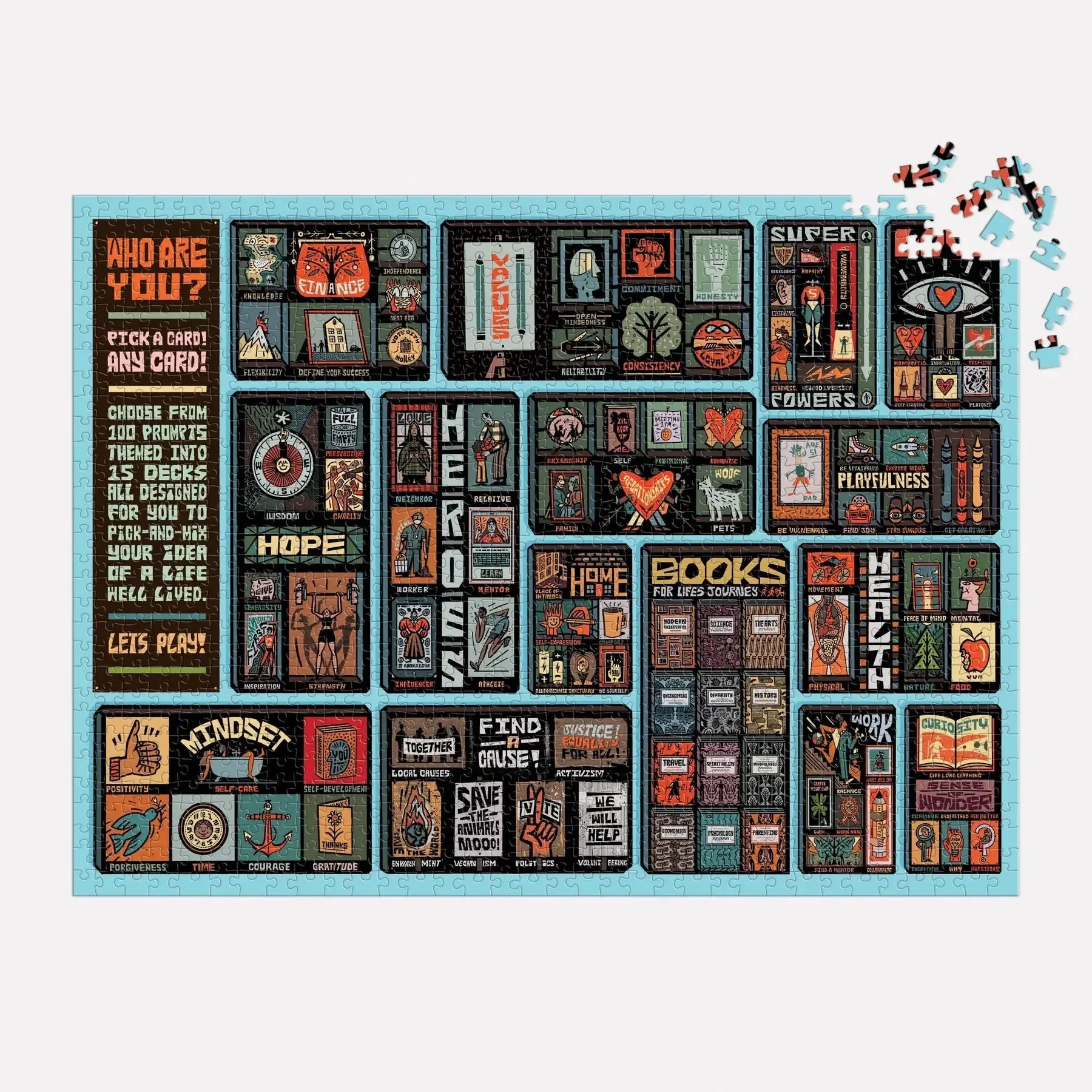 Who Are You? 1000 Piece Jigsaw Puzzle Galison