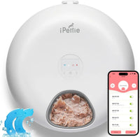 WiFi 6 Smart Cat & Small Dog Feeder with App Control, Wet & Dry Food, Ice Packs - BIG FRENCHIES