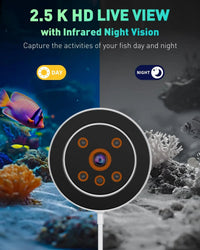 WiFi Automatic Fish Feeder with Camera App Control Moisture Proof 230ML - BIG FRENCHIES