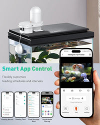 WiFi Automatic Fish Feeder with Camera App Control Moisture Proof 230ML - BIG FRENCHIES