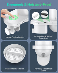WiFi Automatic Fish Feeder with Camera App Control Moisture Proof 230ML - BIG FRENCHIES