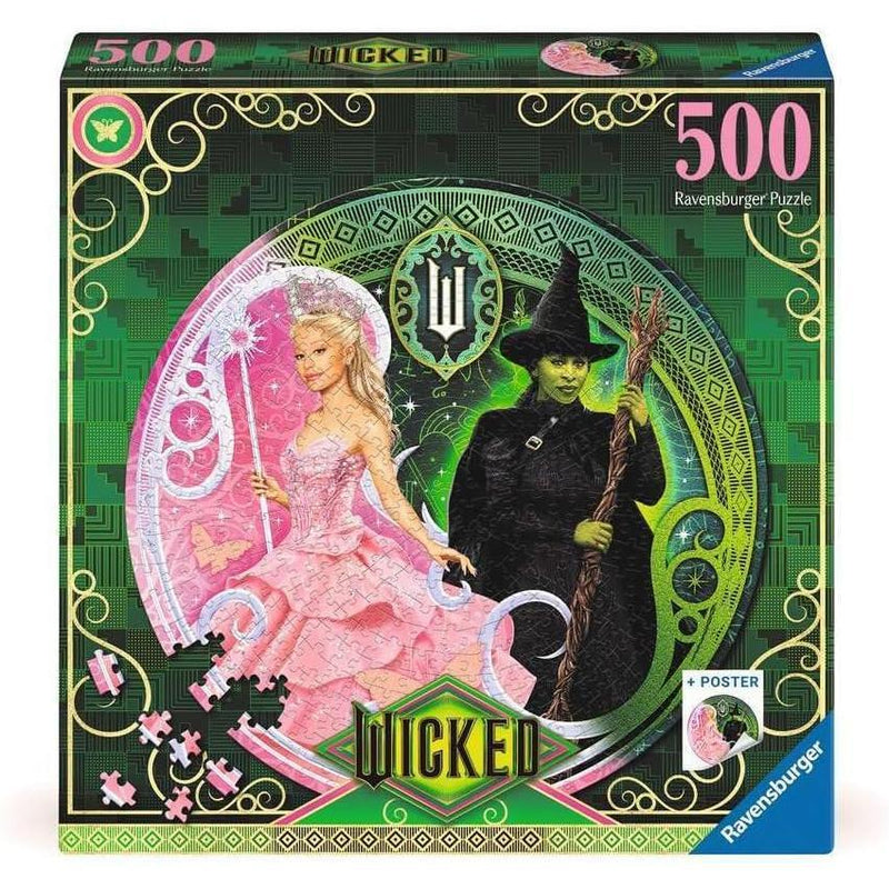 Wicked 500 Piece Round Jigsaw Puzzle Ravensburger - BIG FRENCHIES