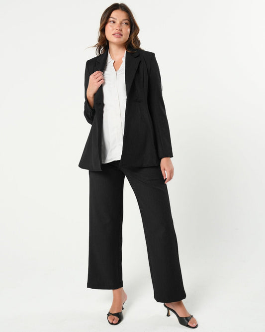 Nathalie Wide Leg Maternity Trouser (Regular & Petite) - BIG FRENCHIES