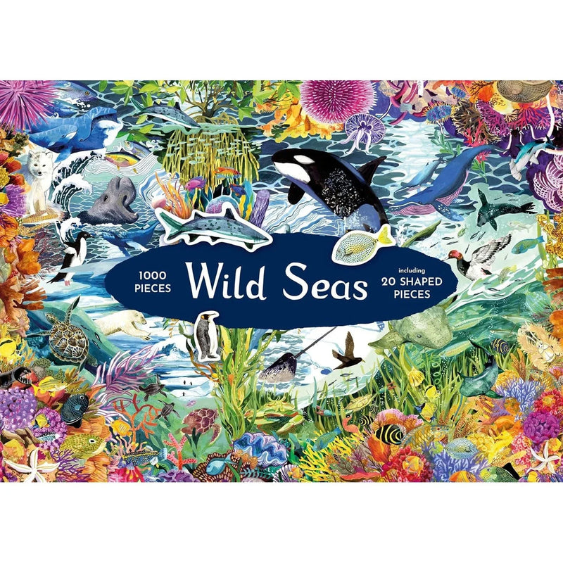 Wild Seas 1000 Piece Jigsaw Puzzle Laurence King - BIG FRENCHIES