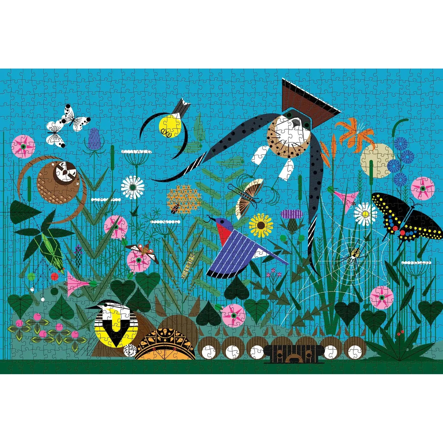 Wild Summer 1000 Piece Jigsaw Puzzle Pomegranate