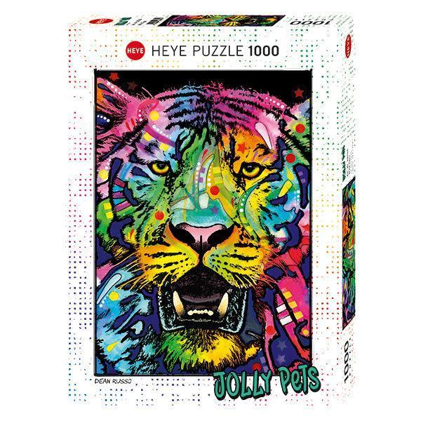 Wild Tiger Jolly Pets 1000 Piece Jigsaw Puzzle Heye - BIG FRENCHIES