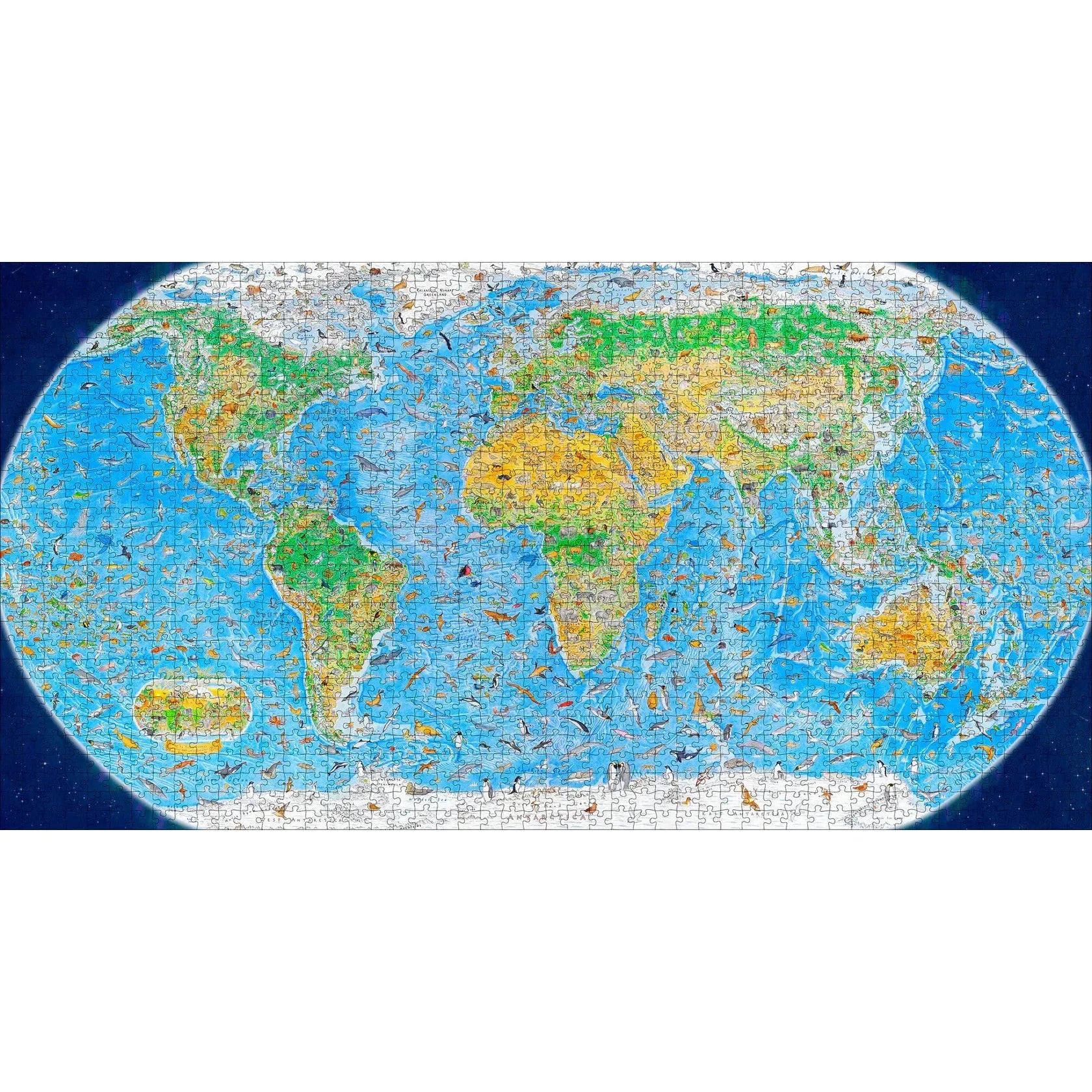 Wild World 1500 Piece Jigsaw Puzzle Pomegranate