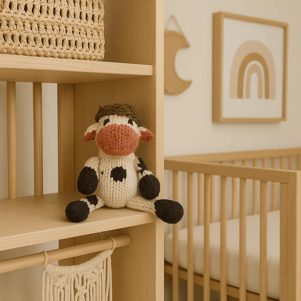 Wool Knit Buddy | Willa the Cow - BIG FRENCHIES
