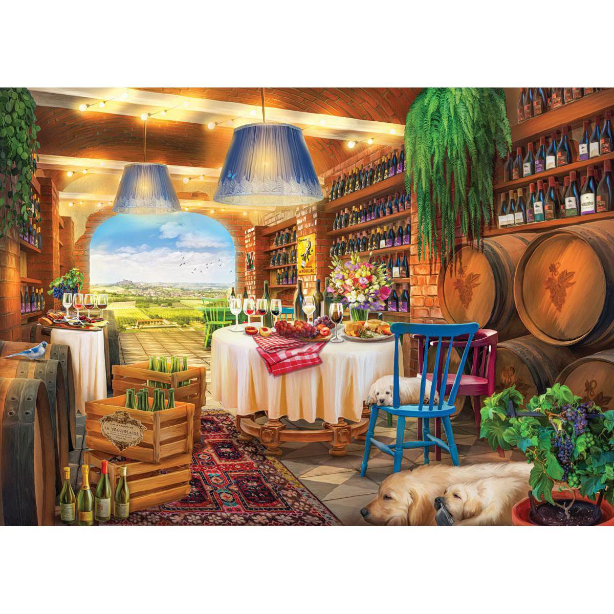 Winery 1000 Piece Jigsaw Puzzle Eurographics - BIG FRENCHIES