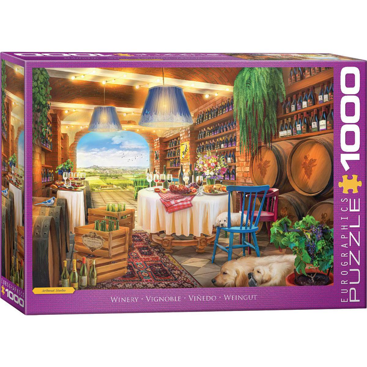 Winery 1000 Piece Jigsaw Puzzle Eurographics