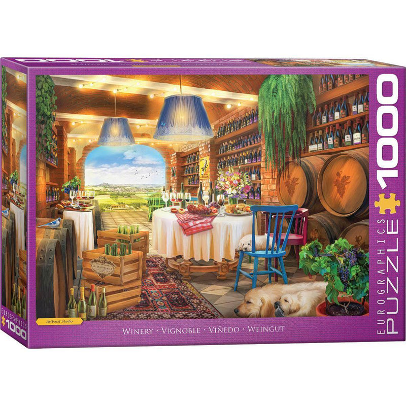 Winery 1000 Piece Jigsaw Puzzle Eurographics - BIG FRENCHIES