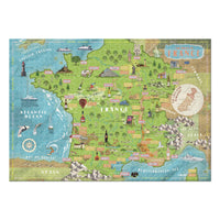 Wines Of France 1000 Piece Jigsaw Puzzle Ginger Fox