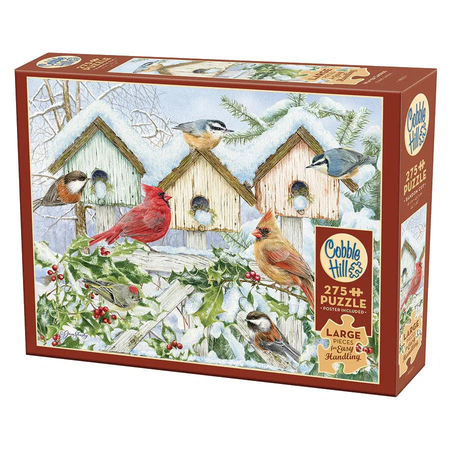 Winter Chorus 275 Large Piece Jigsaw Puzzle Cobble Hill
