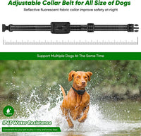 Wireless Dog Fence Training Collar System Rechargeable Waterproof up to 2 Dogs