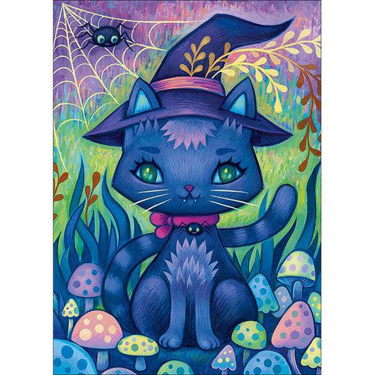 Witch Cat Dreaming 1000 Piece Jigsaw Puzzle Heye