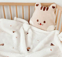 Soft Flannel Baby Blanket for Newborns - # BAGE41210012 - BIG FRENCHIES