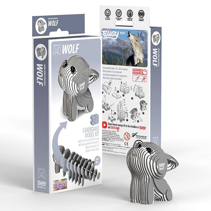 Wolf 3D Cardboard Model Kit Eugy - BIG FRENCHIES