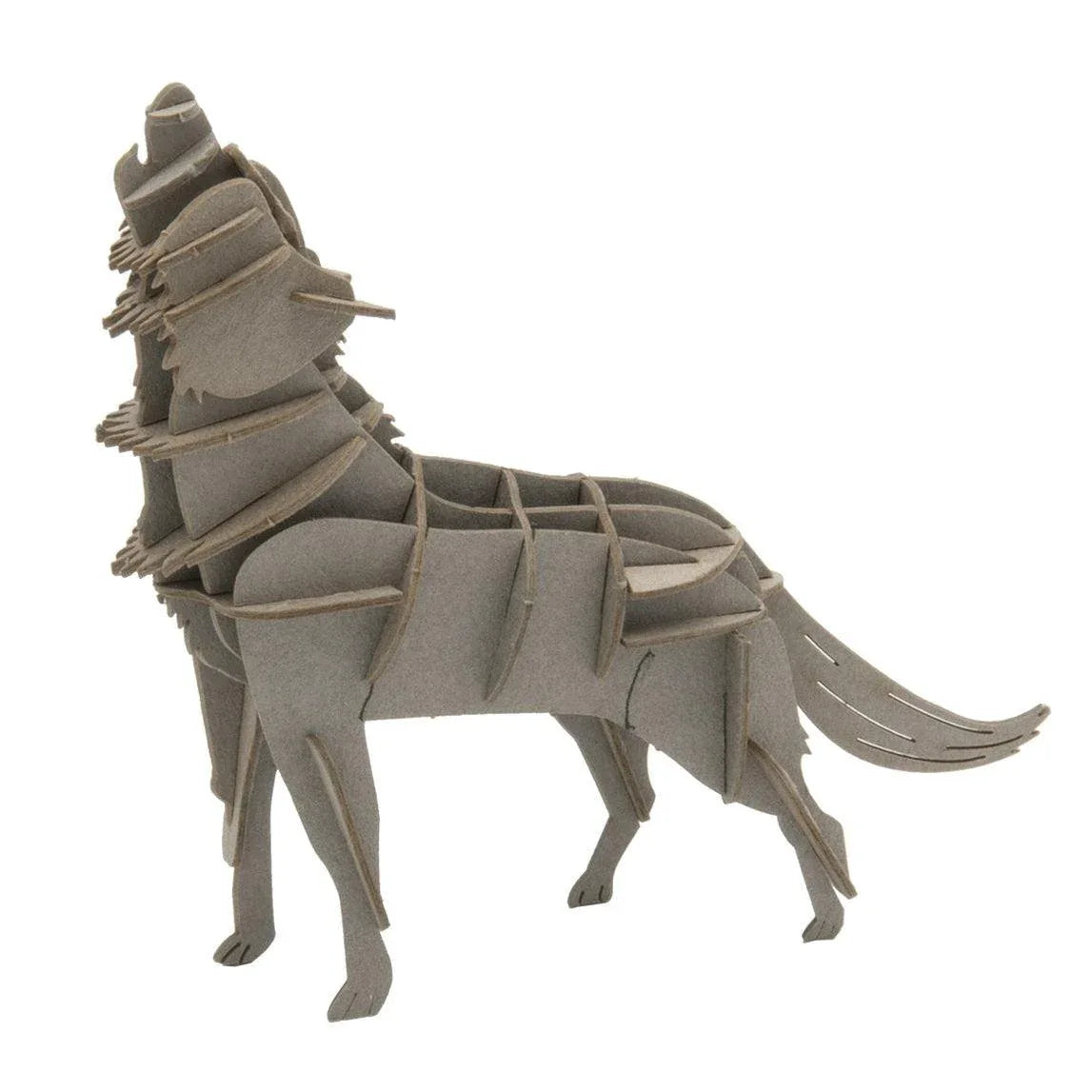 Wolf 3D Cardboard Model Kit Fridolin - BIG FRENCHIES