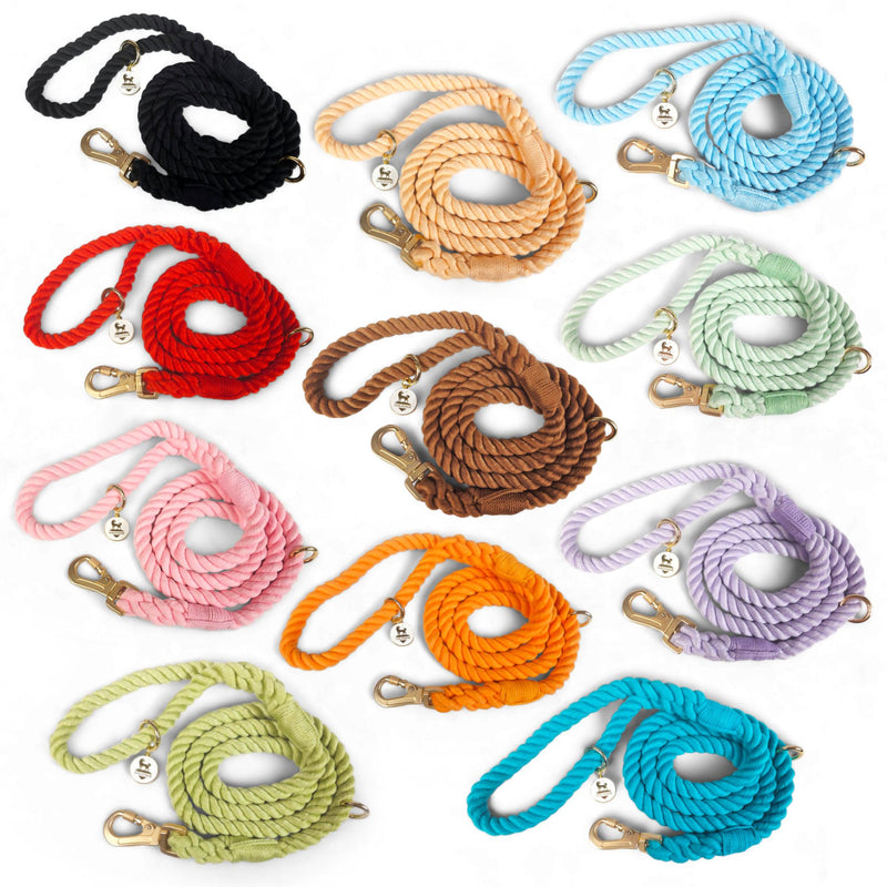 Rope Leash-Leashes-BIG FRENCHIES-WOLFDOGE