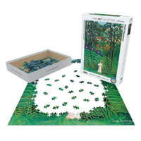 Woman Walking in an Exotic Forest 1000 Piece Jigsaw Puzzle Eurographics - BIG FRENCHIES