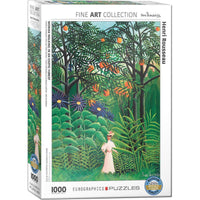 Woman Walking in an Exotic Forest 1000 Piece Jigsaw Puzzle Eurographics - BIG FRENCHIES
