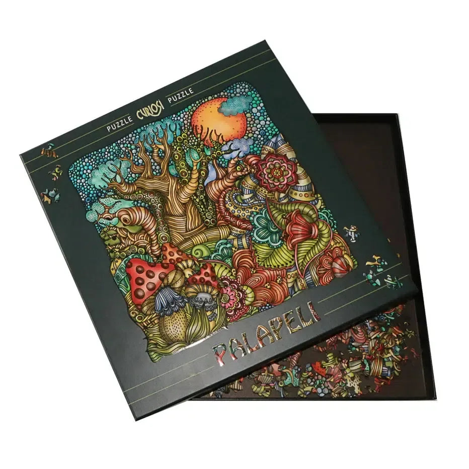 Wonder Forest 210 Piece Jigsaw Puzzle with Display Frame Curiosi - BIG FRENCHIES