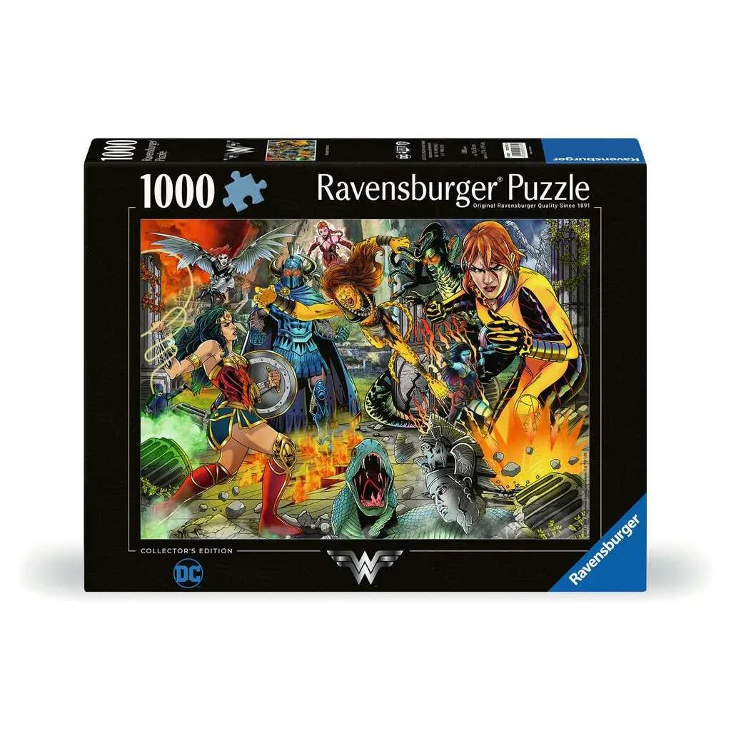 Wonder Woman "DC Collector's Edition" 1000 Piece Jigsaw Puzzle Ravensburger - BIG FRENCHIES