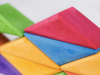 Wooden Rainbow puzzle Goethe Star