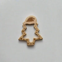 Christmas Tree Wooden Teether Toy - BIG FRENCHIES