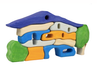 Wooden puzzle house "Summer House"