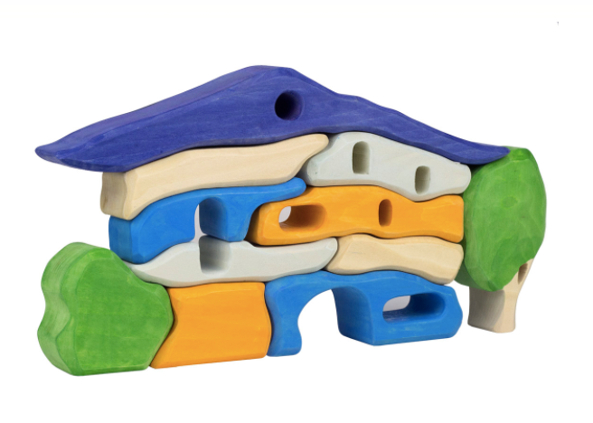 Wooden puzzle house "Summer House"